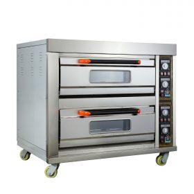 OVEN ELECTRIC 2 DECK 4 TRAY (w/o tray)