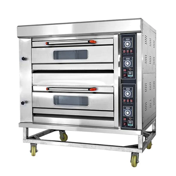 OVEN GAS 2 DECK 4 TRAY (w/o tray)
