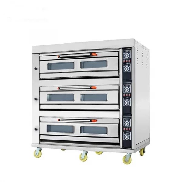 OVEN GAS 3 DECK 6 TRAY (w/o tray)