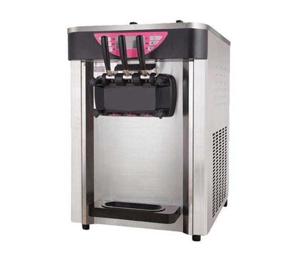 Table Ice Cream Machine with stainless steel body 18-20L/H
